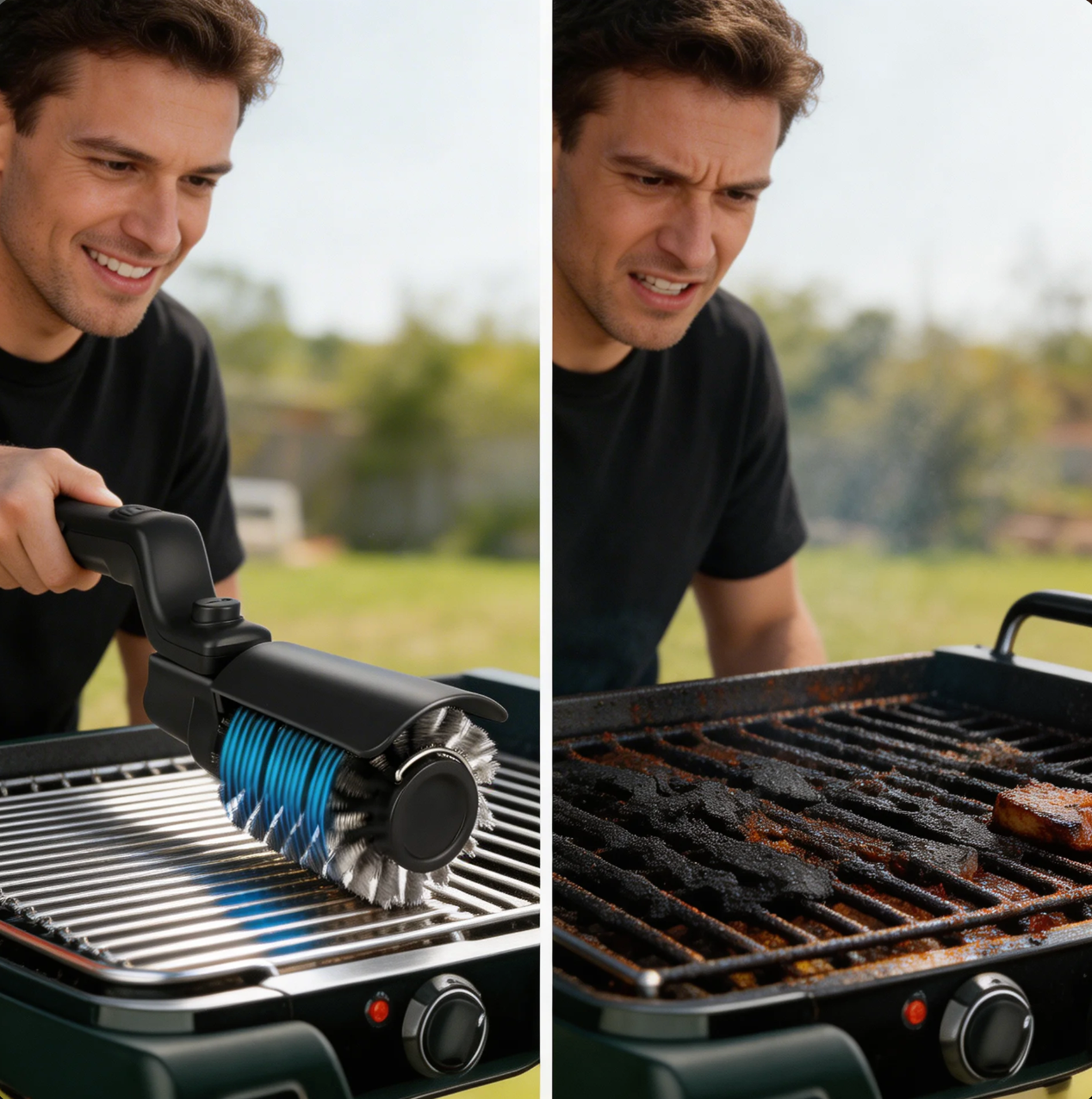 Brosse X10 pour barbecue