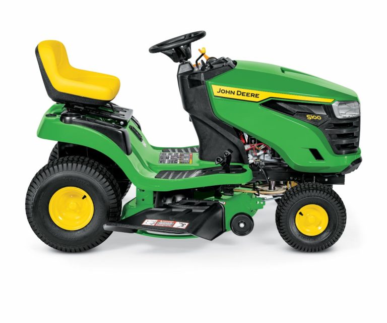John Deere S100 42-in 17.5-HP Gas Riding Lawn Mower