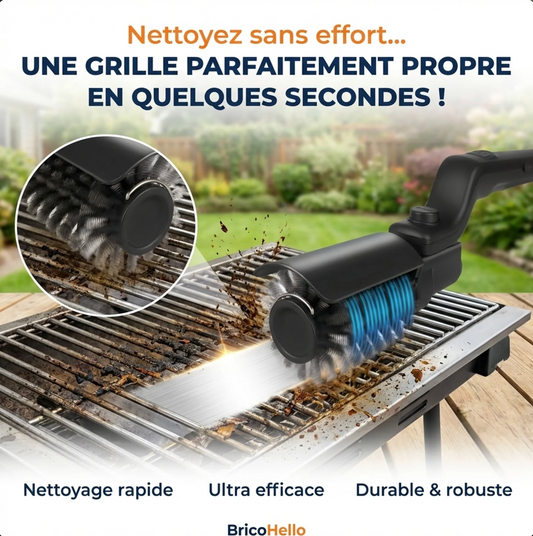 Brosse X10 pour barbecue