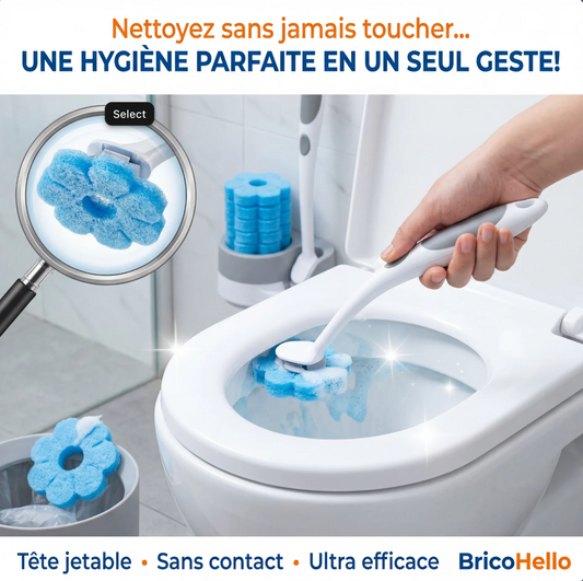 Brosse WC jetable-ultra performante