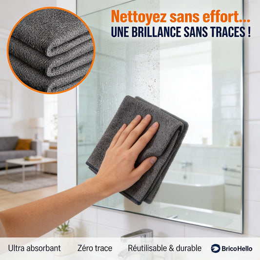 Chiffon en microfibre révolutionnaire