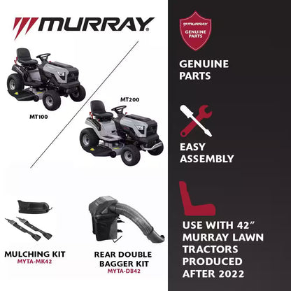 Murray MT200 42 In. 19 HP Automatic Gas Riding Lawn Tractor