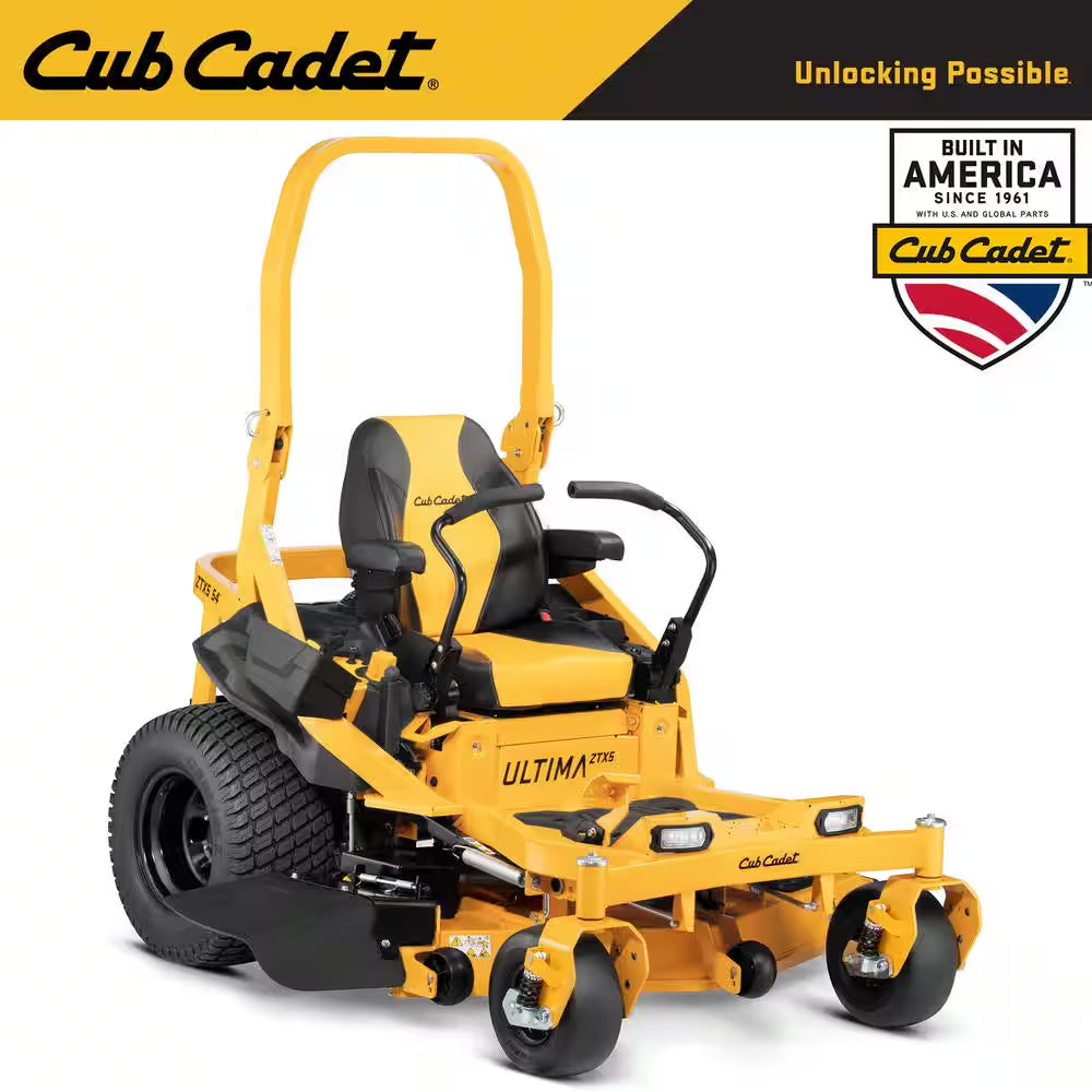 Cub Cadet Ultima ZTX5 60 In. 24 HP Kawasaki Zero Turn Mower with ROPS