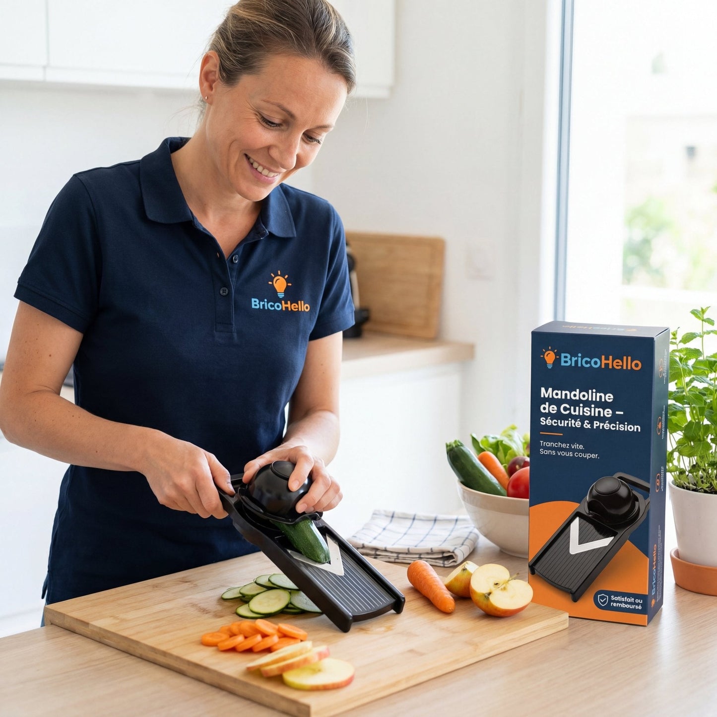 Trancheuse Mandoline 3 en 1